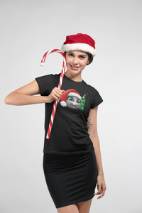 myTABBY Cat Edition T-Shirt | XMAS with Tree | Unisex T-Shirt  | Unique Gift