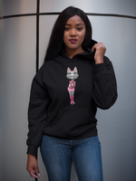 Load image into Gallery viewer, myTabby Cat College Hoodie | KISSING | Unisex Hoodie | Unique Gift
