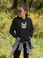 Load image into Gallery viewer, myTabby Cat College Hoodie  | SAD | Unisex Hoodie | Unique Gift
