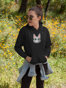 myTabby Cat College Hoodie  | SAD | Unisex Hoodie | Unique Gift