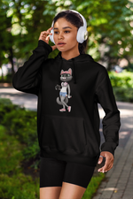 Load image into Gallery viewer, myTabby Cat College Hoodie | TRAVELLER | Unisex Hoodie | Unique Gift
