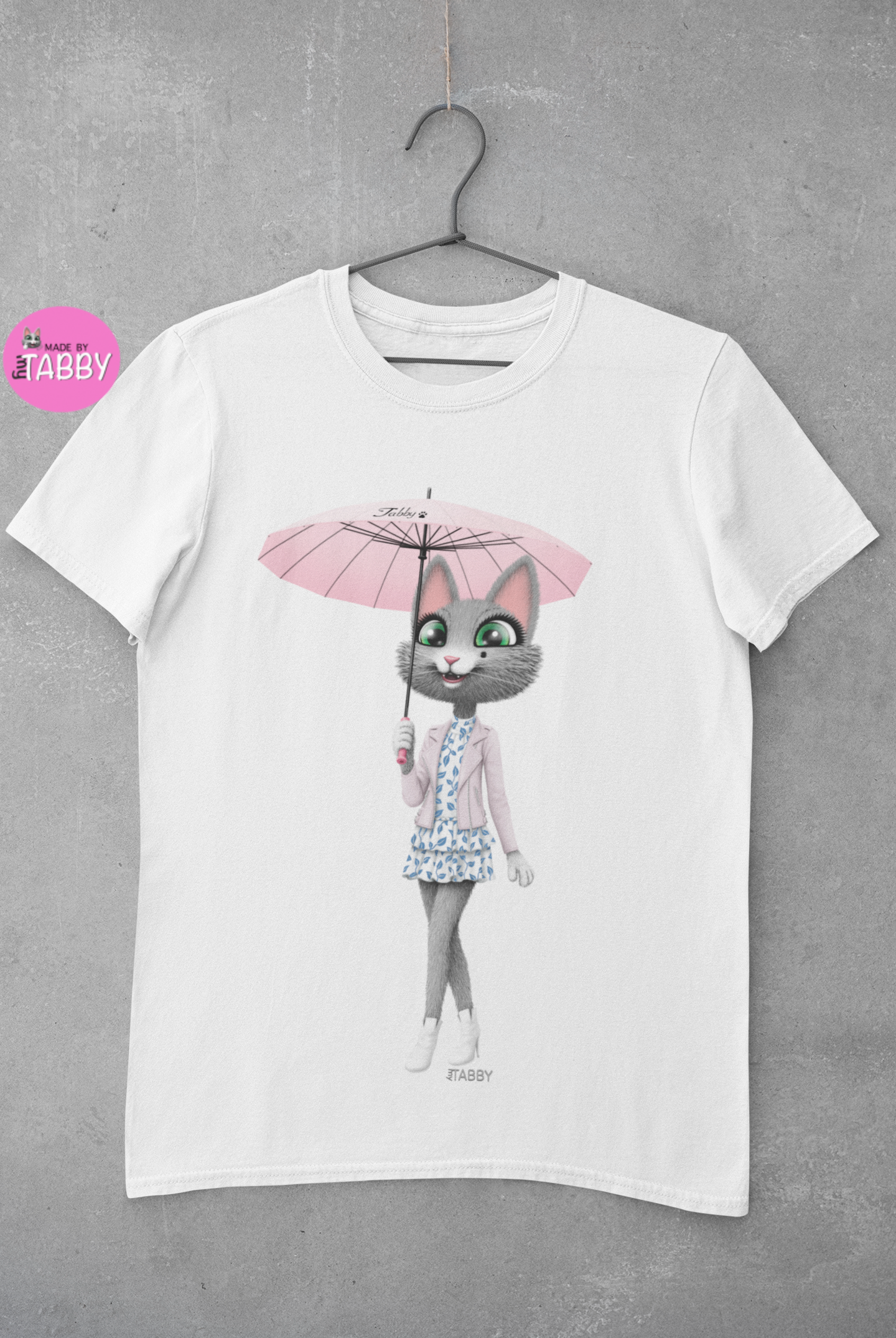 myTABBY Cat Premium T-Shirt | UMBRELLA | Unisex T-Shirt  | Unique Gift