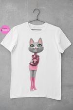 Load image into Gallery viewer, myTABBY Cat Premium T-Shirt | KISSING | Unisex T-Shirt  | Unique Gift
