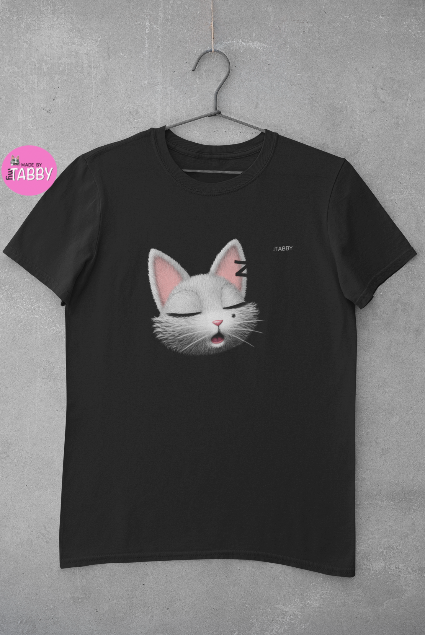 myTABBY Cat Premium T-Shirt | SLEEPING | Unisex T-Shirt  | Unique Gift