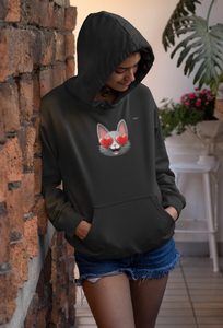 myTabby Cat College Hoodie  | LOVE | Unisex Hoodie | Unique Gift