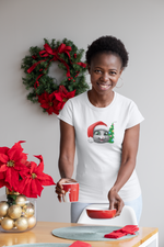 Load image into Gallery viewer, myTABBY Cat Edition T-Shirt | XMAS with Tree | Unisex T-Shirt  | Unique Gift
