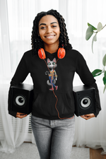 Load image into Gallery viewer, myTabby Cat College Hoodie | AFRICAN STYLE | Unisex Hoodie | Unique Gift
