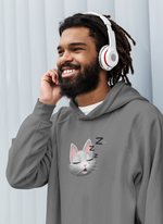 Load image into Gallery viewer, myTabby Cat College Hoodie | SLEEPING | Unisex Hoodie | Unique Gift
