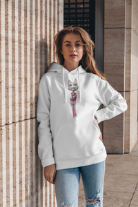 myTabby Cat College Hoodie | KISSING | Unisex Hoodie | Unique Gift