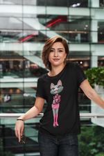 Load image into Gallery viewer, myTABBY Cat Premium T-Shirt | KISSING | Unisex T-Shirt  | Unique Gift
