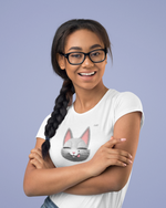 Load image into Gallery viewer, myTABBY Cat Premium T-Shirt | NAUGHTY | Unisex T-Shirt  | Unique Gift
