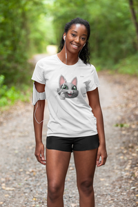 myTABBY Cat Premium T-Shirt | THUMBS UP | Unisex T-Shirt  | Unique Gift