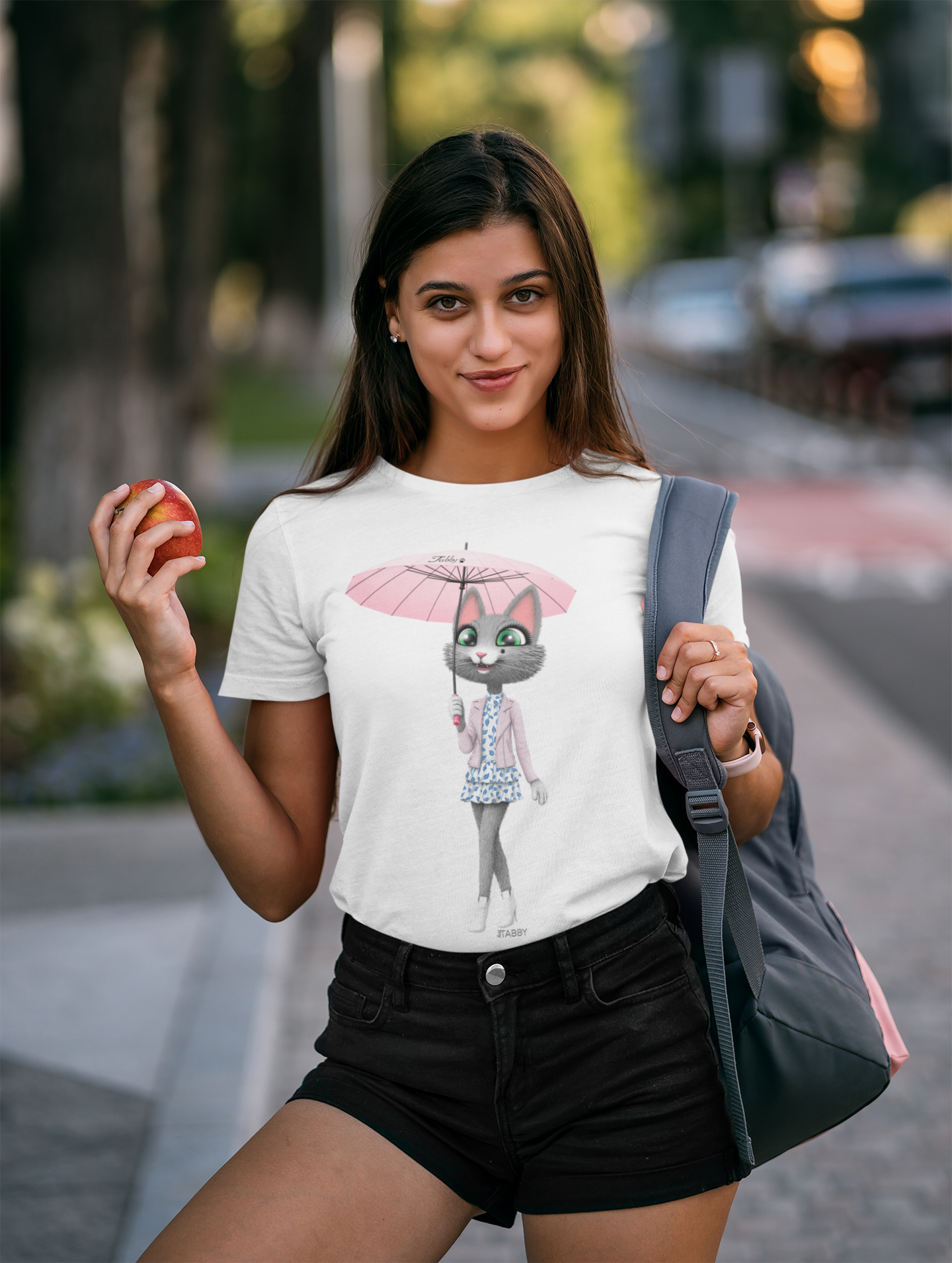 myTABBY Cat Premium T-Shirt | UMBRELLA | Unisex T-Shirt  | Unique Gift