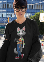 Load image into Gallery viewer, myTABBY Cat Premium T-Shirt | AFRICAN STYLE| Unisex T-Shirt  | Unique Gift
